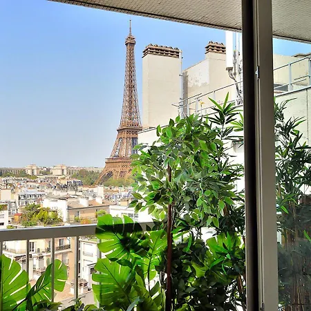 Floor Million Dollar View Eiffel Tower, 2 Beds, 4 People Apartmán *